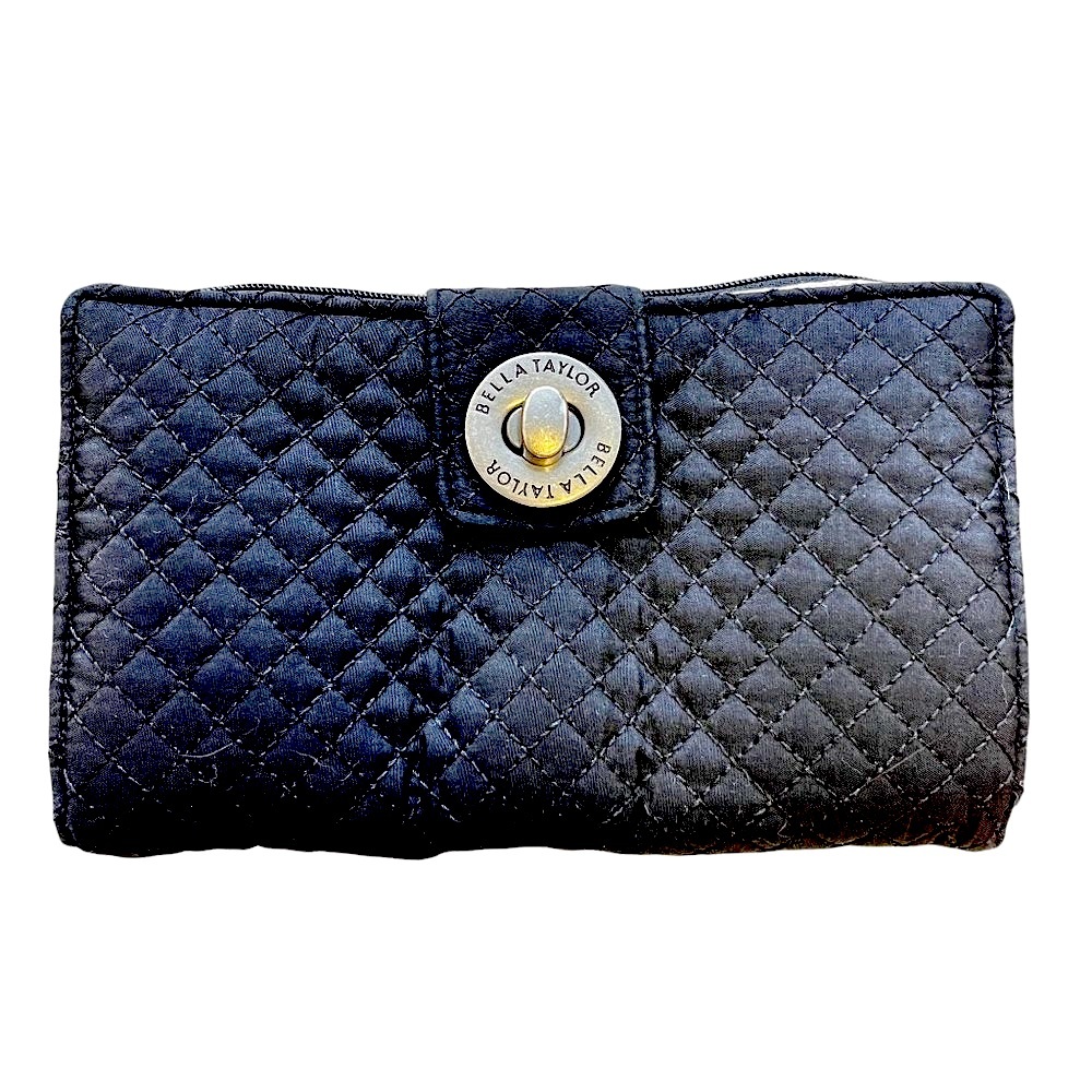 Bella Taylor Black Cash System Wallet